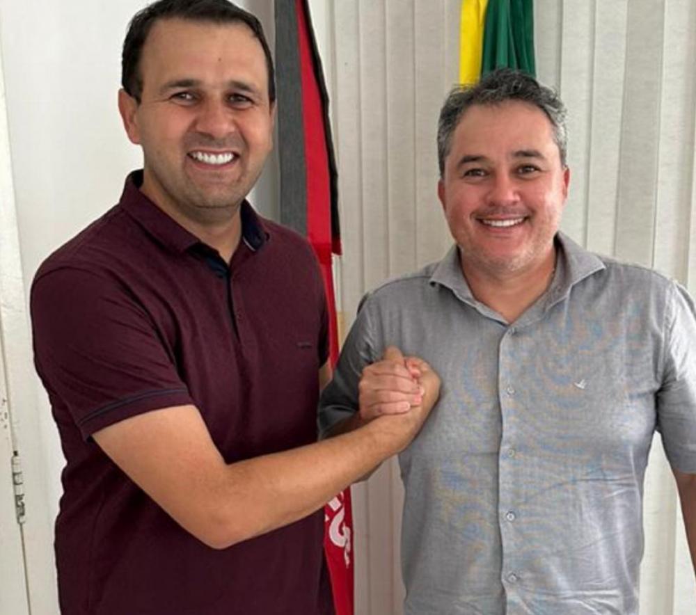 Aldo Andrade tem audiência com Efraim Filho, agradece emenda de quase meio milhão e pede mais investimentos para Bernardino Batista em 2024