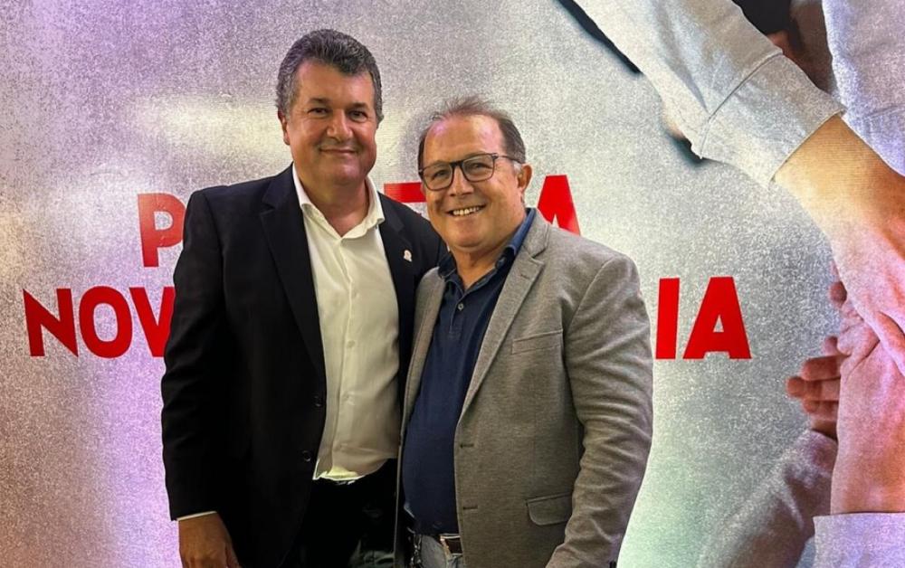 “Parabéns!” George Coelho pela recondução ao cargo, estamos juntos”. Exclamou Ceninha