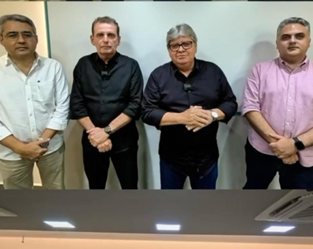 Cajazeiras vai receber mais recursos do estado em razão da decisão tomada pelos grupos de oposicão, afirma o governador João Azevedo