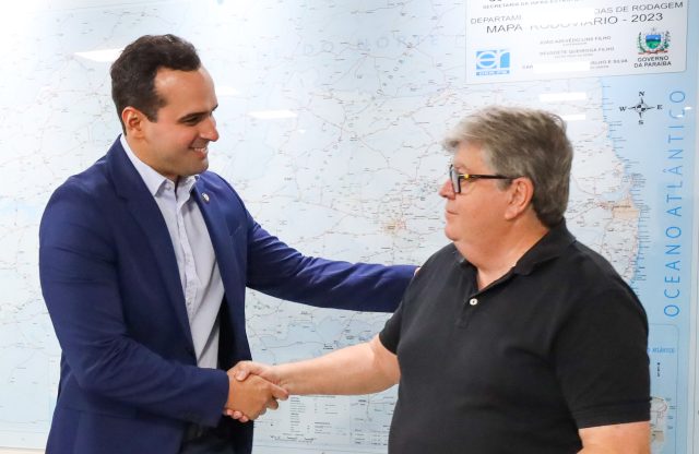 Vice-governador Lucas Ribeiro governa a Paraíba deste domingo até o dia 2 de março 