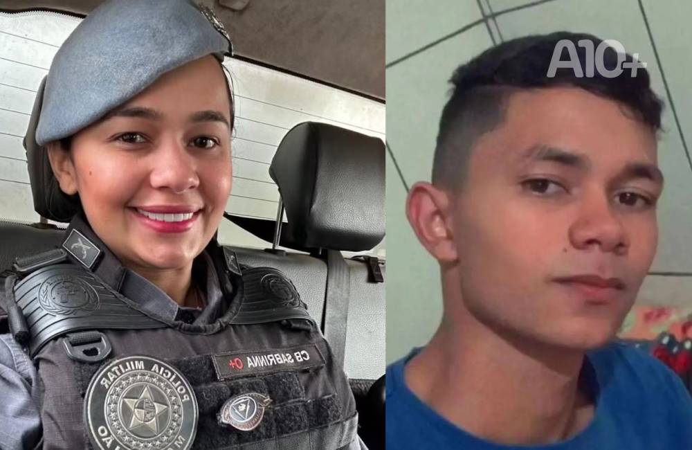 LEGENDA: Sabrina Silva, policial miliatar foi presa 