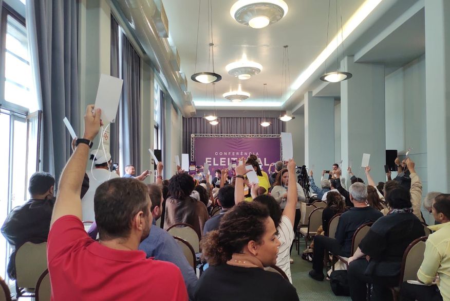 O Partido Socialista Brasileiro (PSOL), aprovou o apoio ao candidato Lula para as eleições do primeiro turno desse ano