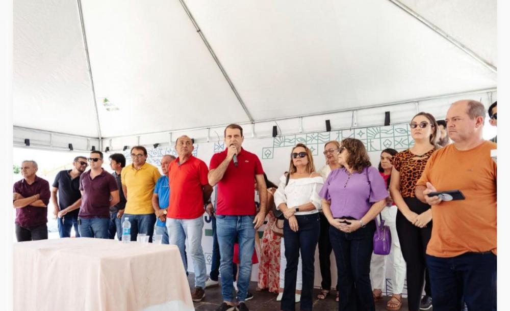 Prefeito Bal Lins assina Ordem de Serviço de R$ 1,6 milhão para reforma e ampliação de mais uma escola municipal