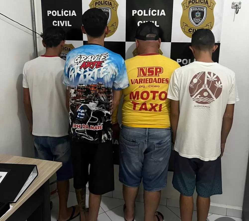 Acusados foram presos 