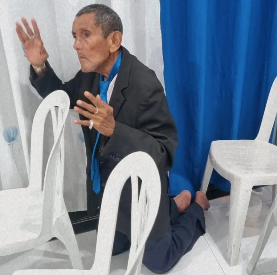 A vítima identificada como Cesário Cordeiro da Silva, de 66 anos