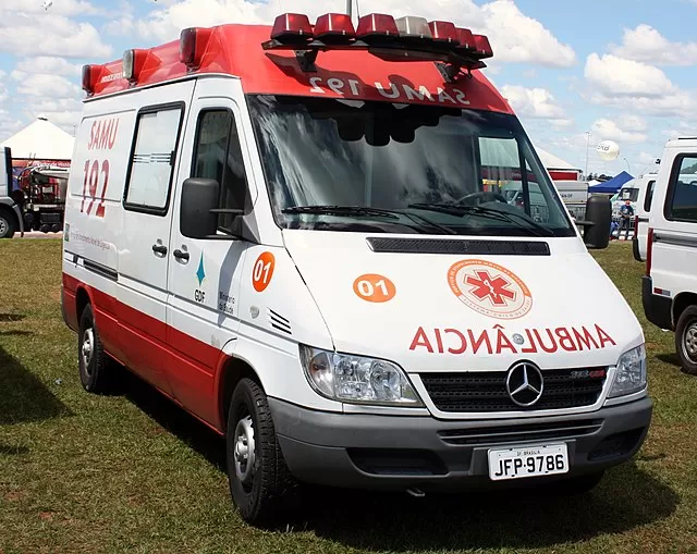 Samu prestou socorro, mas a vítima morreu no hospital 