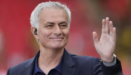 Jose Mourinho em Wembley para final da Champions League 2023/24 Richard Sellers/Sportsphoto/Allstar/Getty Images