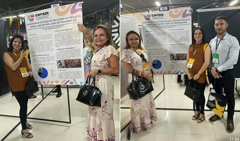 São José de Piranhas é representado em congresso internacional de Educação Inclusiva