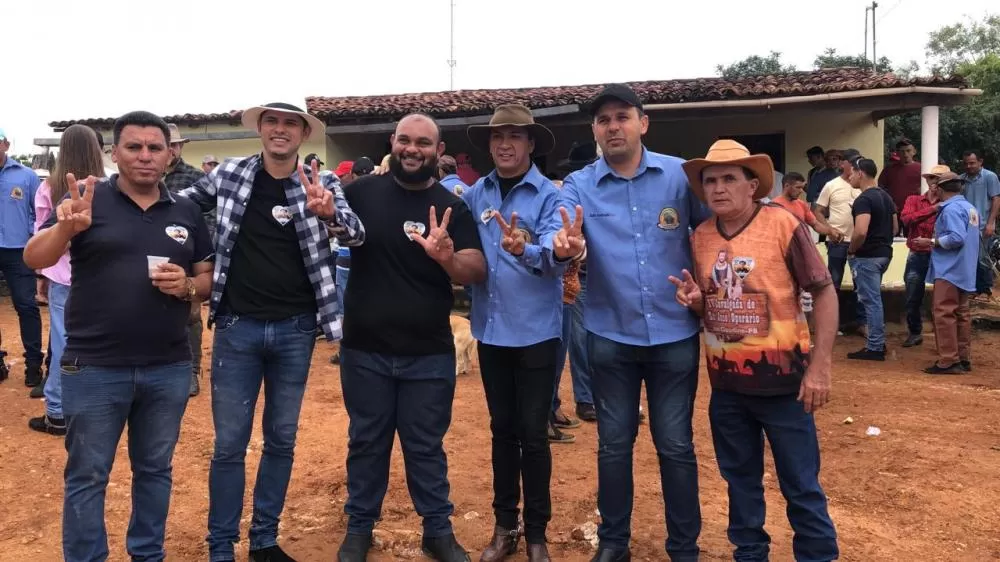Prefeito Aldo Andrade na cavalgada com encerramento do FORROPAD 2024 / Foto: Rede social