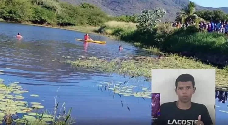 Jovem vítima de afogamento em Nazarezinho.