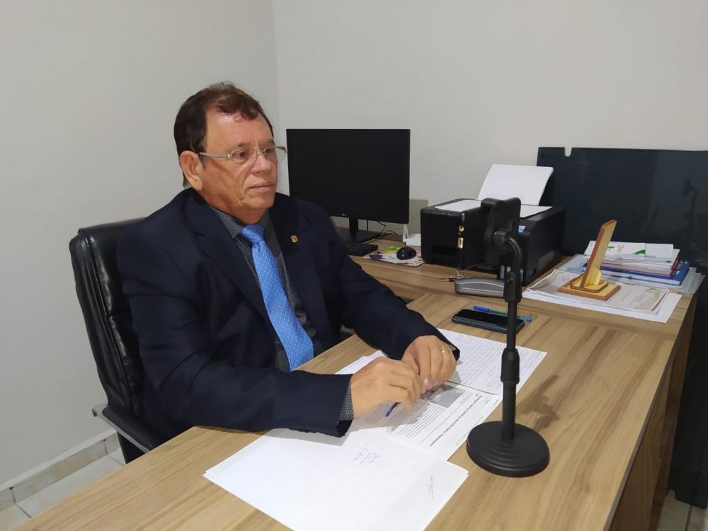 Eriberto, presidente da Câmara de Cajazeiras