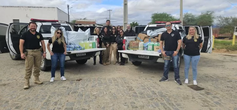 NO SERTÃO: Operação Virtude visita 11 abrigos de idosos em sete cidades e doa material arrecadado em campanha solidária