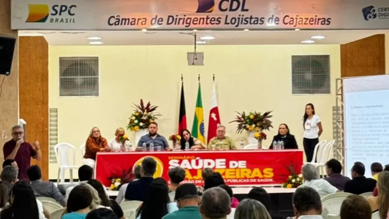 Seminário de saúde de Cajazeiras (Foto: Reprodução)