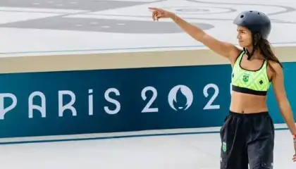 Rayssa Leal é esperança de medalha para o Brasil neste domingo (28) Julio (Detefon/COB)