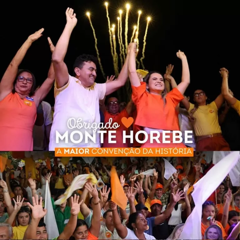 Monte Horebe vivencia momento histórico com homologação da chapa do PSB com Padre Gilberto e Hionara