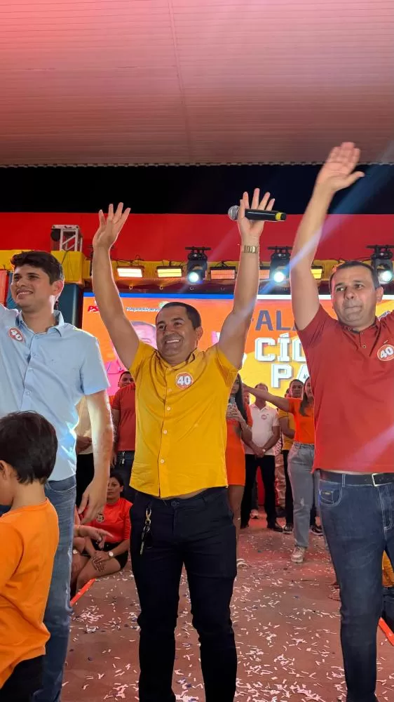 Grupo de situação define em convenção chapa com Aldo Andrade e Mateus Gomes