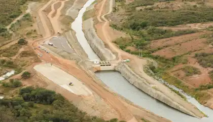 Trecho do rio São Francisco no Ceará; transposição beneficia cerca de 400 municípios e 12 milhões de pessoas no semiárido nordestino (Arquivo - Isac Nobrega/Agência Brasil)