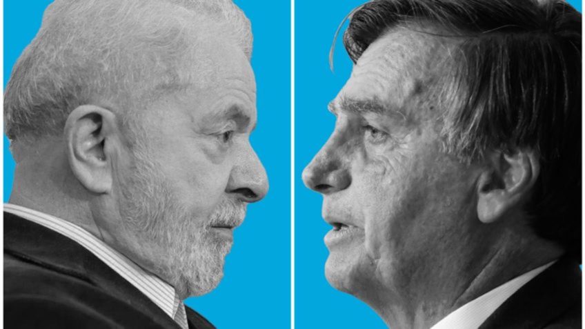Lula e Bolsonaro