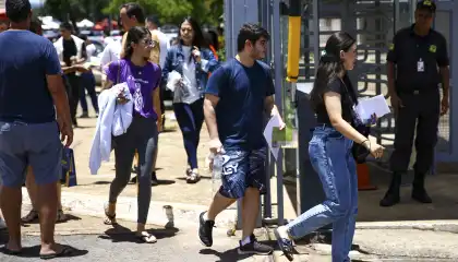 Abstenção do "Enem dos Concursos" foi alta, mas dentro do previsto, diz ministra (Marcelo Camargo/Agência Brasi)l