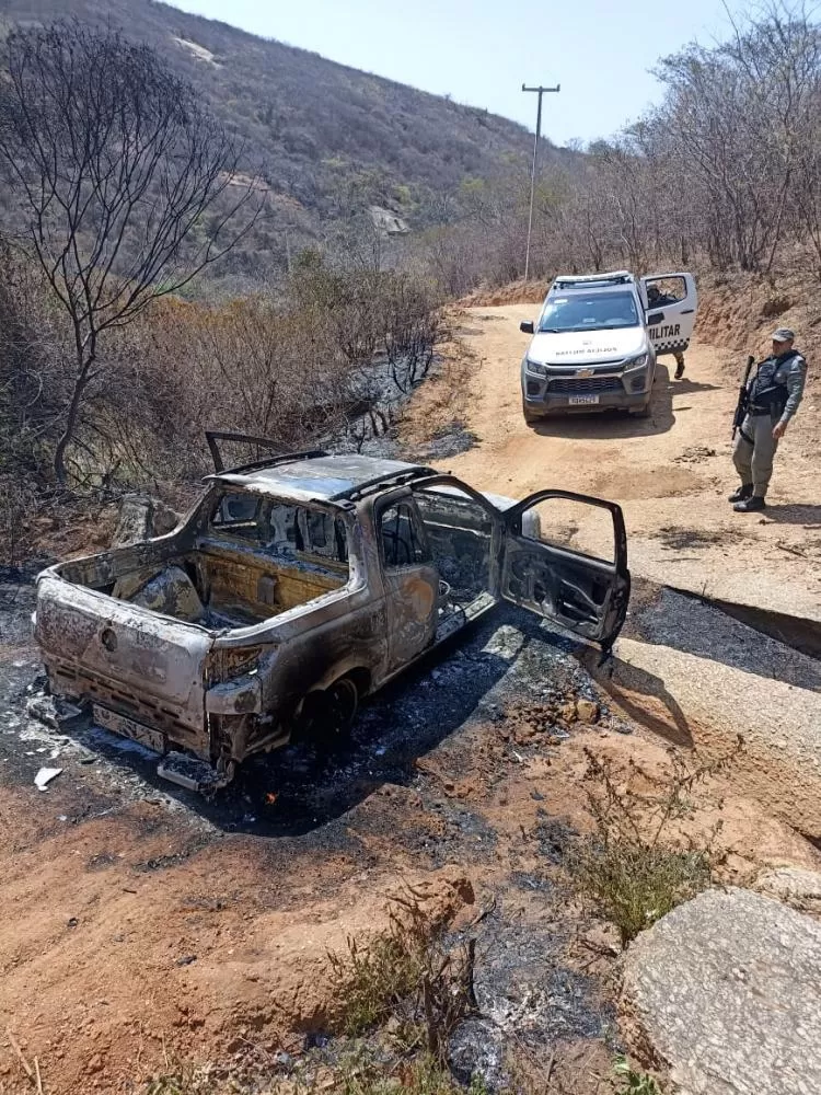 O veículo modelo Strada, que deve ter sido usada no atentado criminoso que resultou na morte do prefeito de João Dias, Marcelo Oliveira (Foto: Divulgação)
