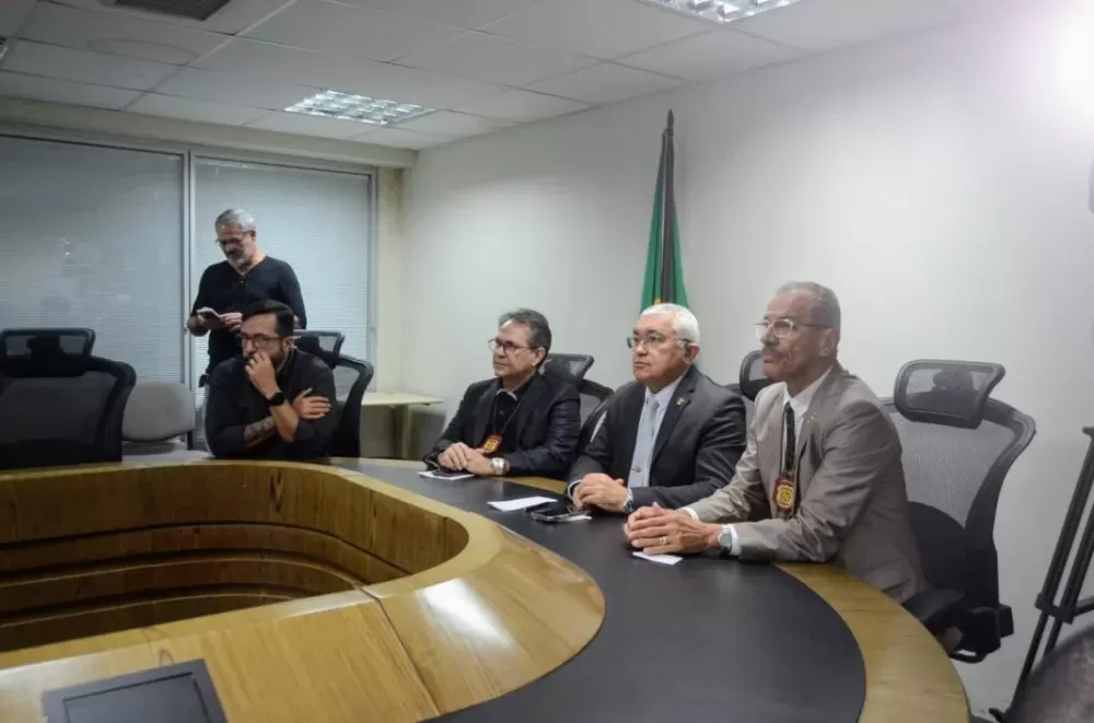 Dois dos presos são suspeitos de envolvimento no assassinato do prefeito de João Dias (Foto: Magnus Nascimento)