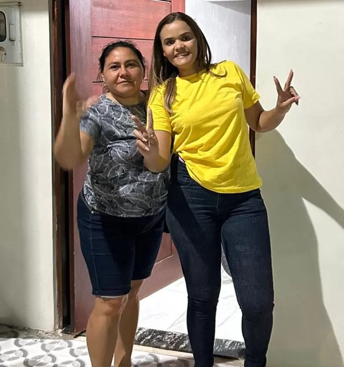 Cristiane Nobre, revelação da política de São João do Rio do Peixe, segue recendo apoios