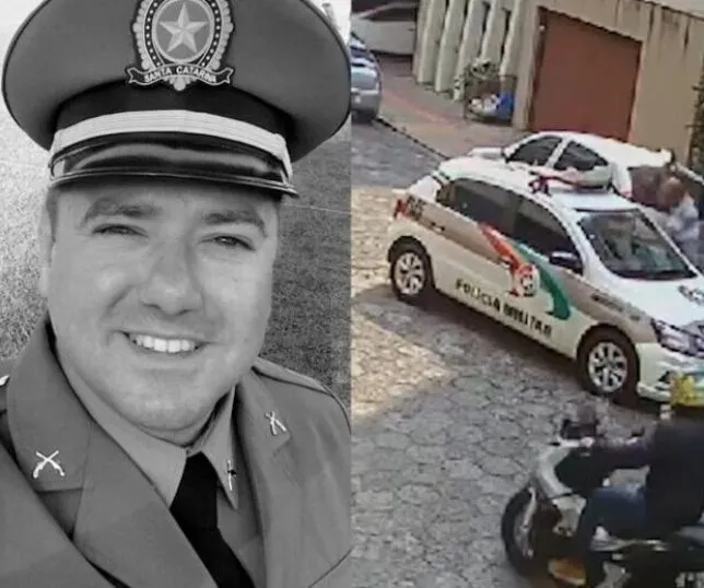 Policial militar é desarmado dentro de viatura e morto (Foto: Divulgação)