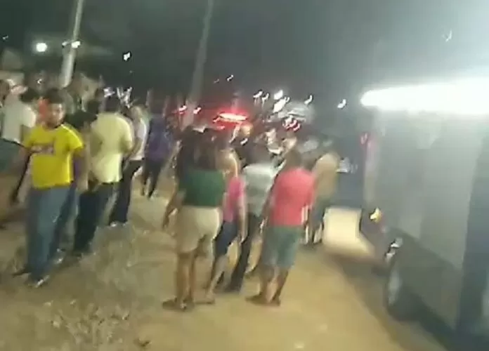 Evento de Nilvan Ferreira é parado com tiros (Foto: Redes sociais)
