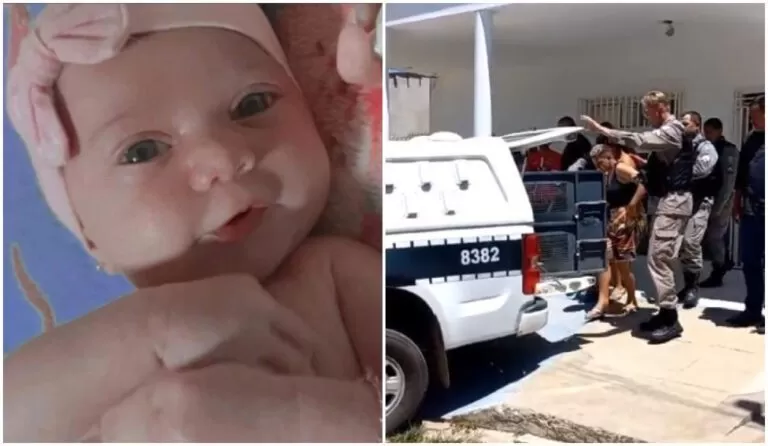 Criança morta tinha apenas seis meses (Foto: Reprodução)