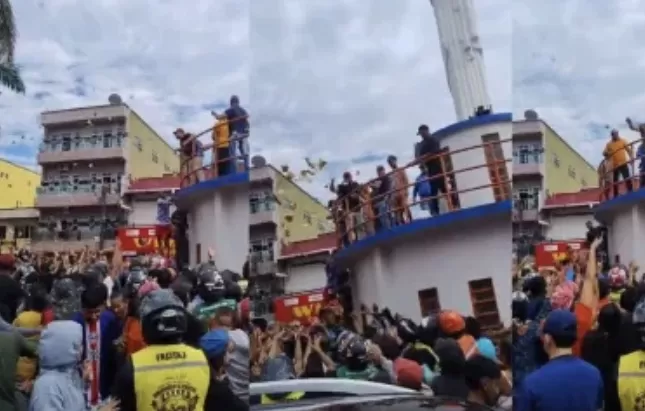 Candidato a prefeito faz “chuva de dinheiro” para eleitores e é preso pela PF