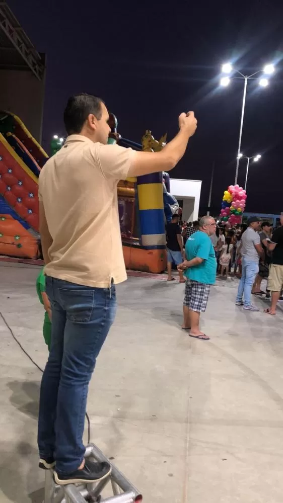 Prefeitura de Bernardino Batista realiza festa para as crianças (Foto: Divulgação)