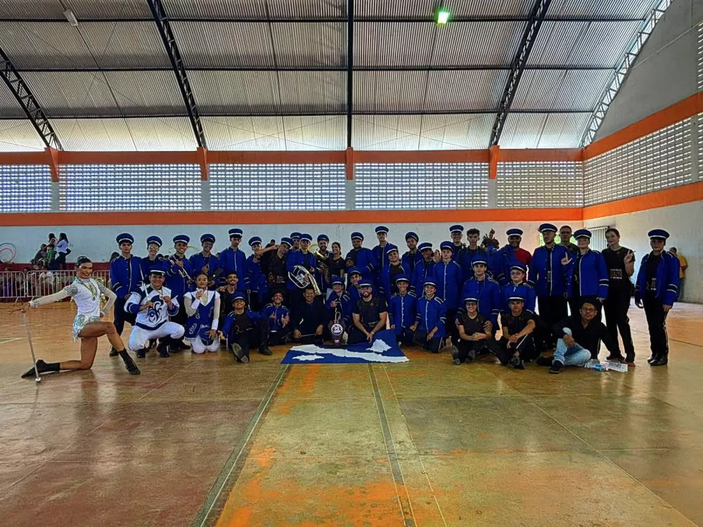 Banda 1° de Maio da cidade de São João do Rio do Peixe (Foto: Divulgação)