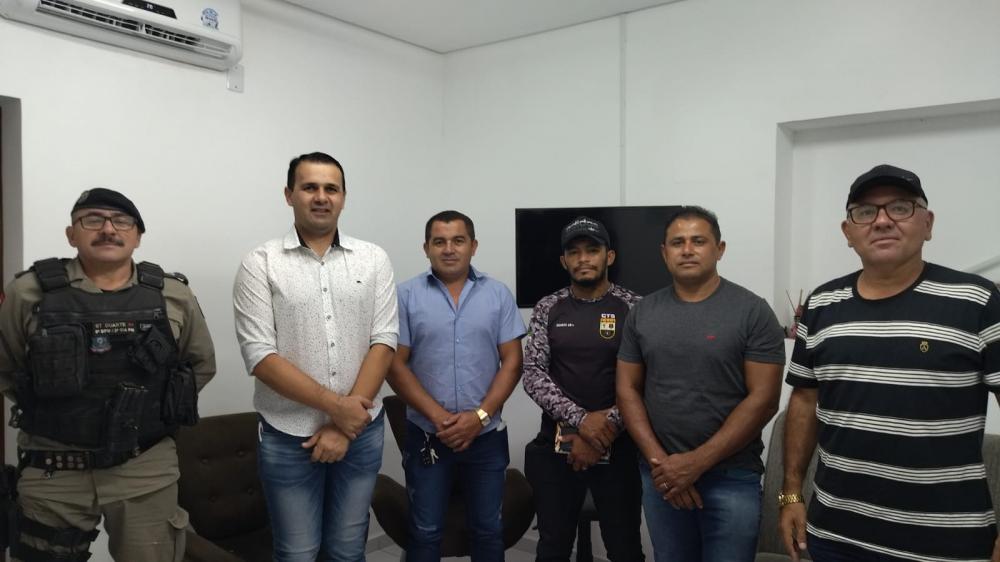 Aldo Andrade participa de reunião e define estratégia de segurança do Forrópad 2022