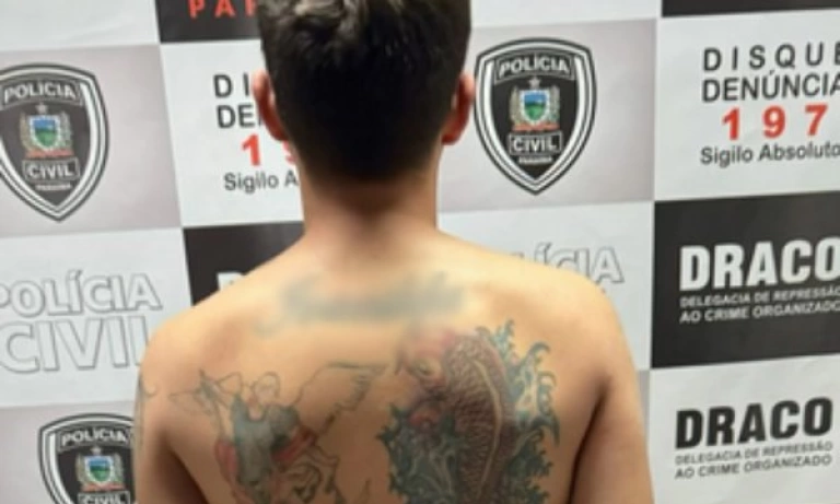 Prisão de indivíduo que ordenou ataque que resultou na morte de uma criança (Foto: Reprodução)