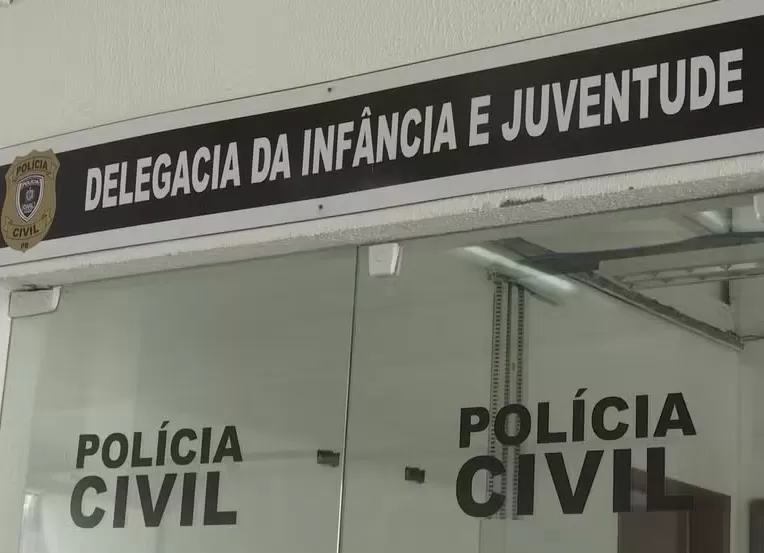 Delegacia da Infância e Juventude na Central de Polícia de João Pessoa (Foto: Reprodução/TV Cabo Branco)