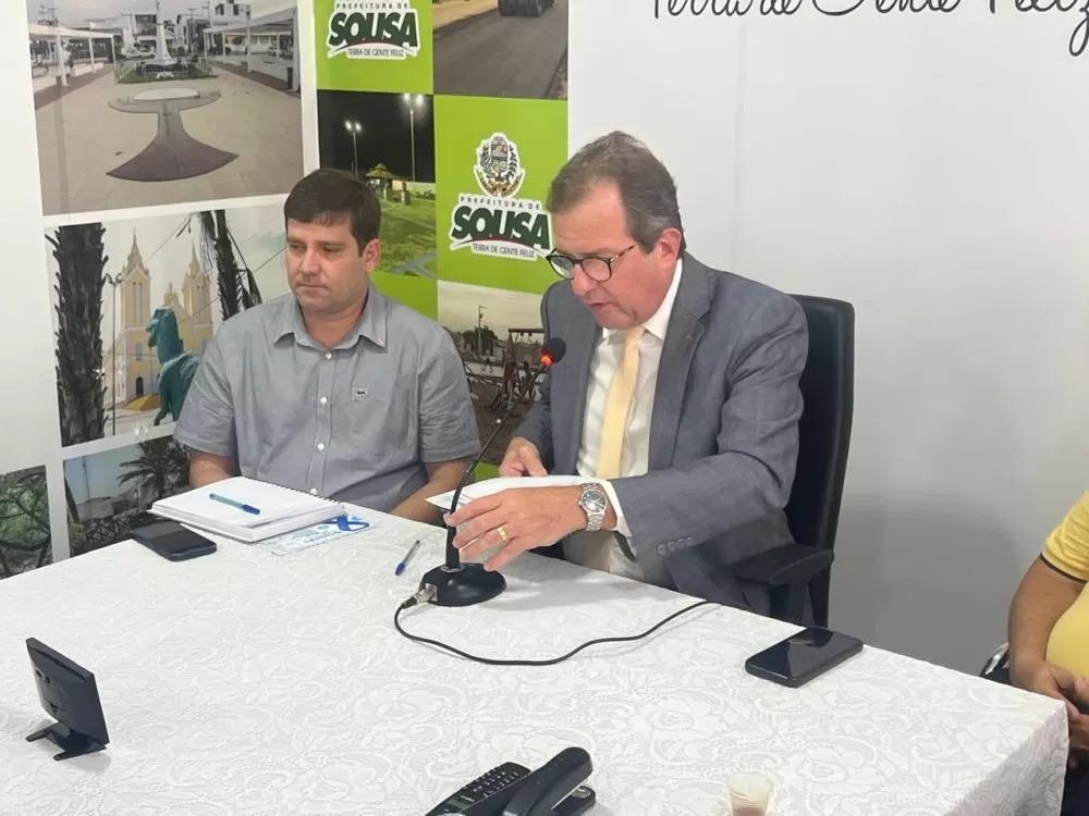 Em coletiva, Tyrone diz que vai fazer campanha quatro vezes por mês em Cajazeiras