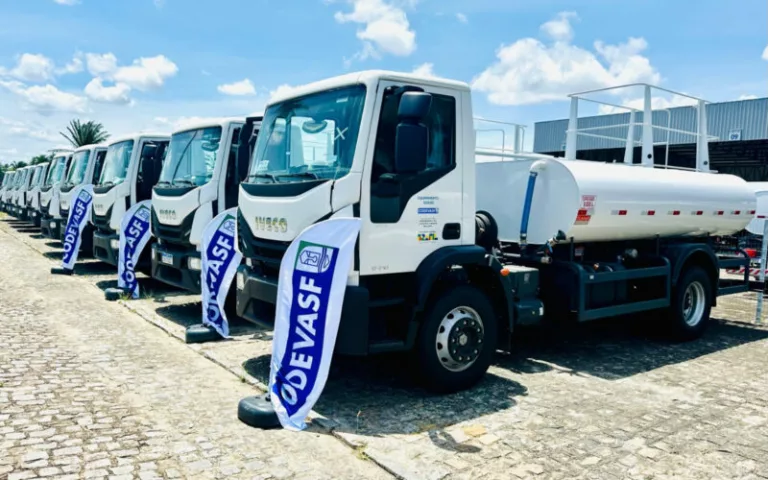 Codevasf anuncia entrega de 15 carros-pipa para enfrentamento da crise hídrica na Paraíba (Foto: Divulgação)