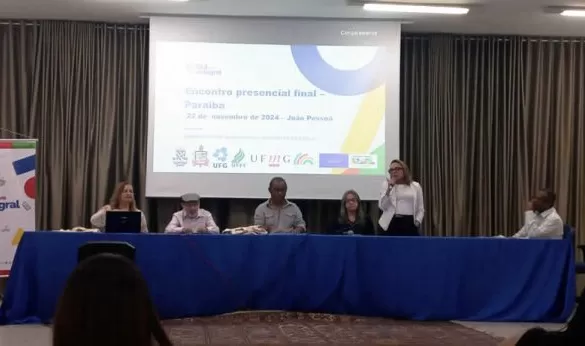Secretária de Educação de São José de Piranhas representa o Sertão em importante evento na UFPB, em João Pessoa