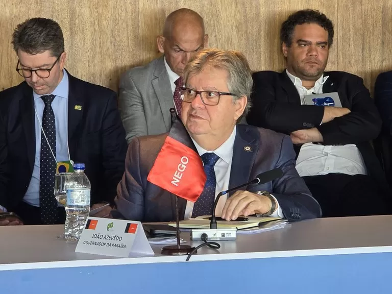João Azevêdo participa de reunião do Fórum de Governadores com Lewandowski e discute Segurança 