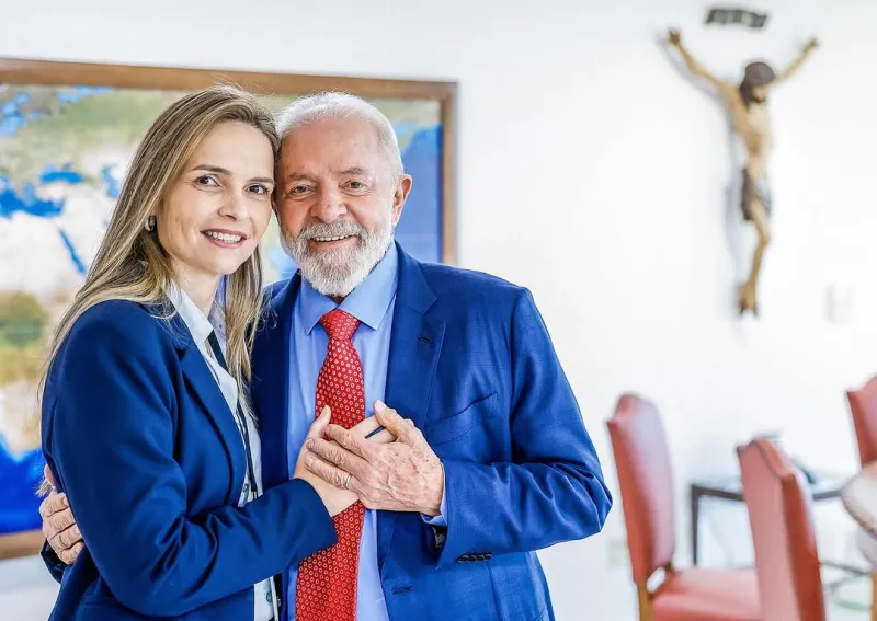 Médica paraibana acompanha Lula (Foto: Ricardo Stuckert)