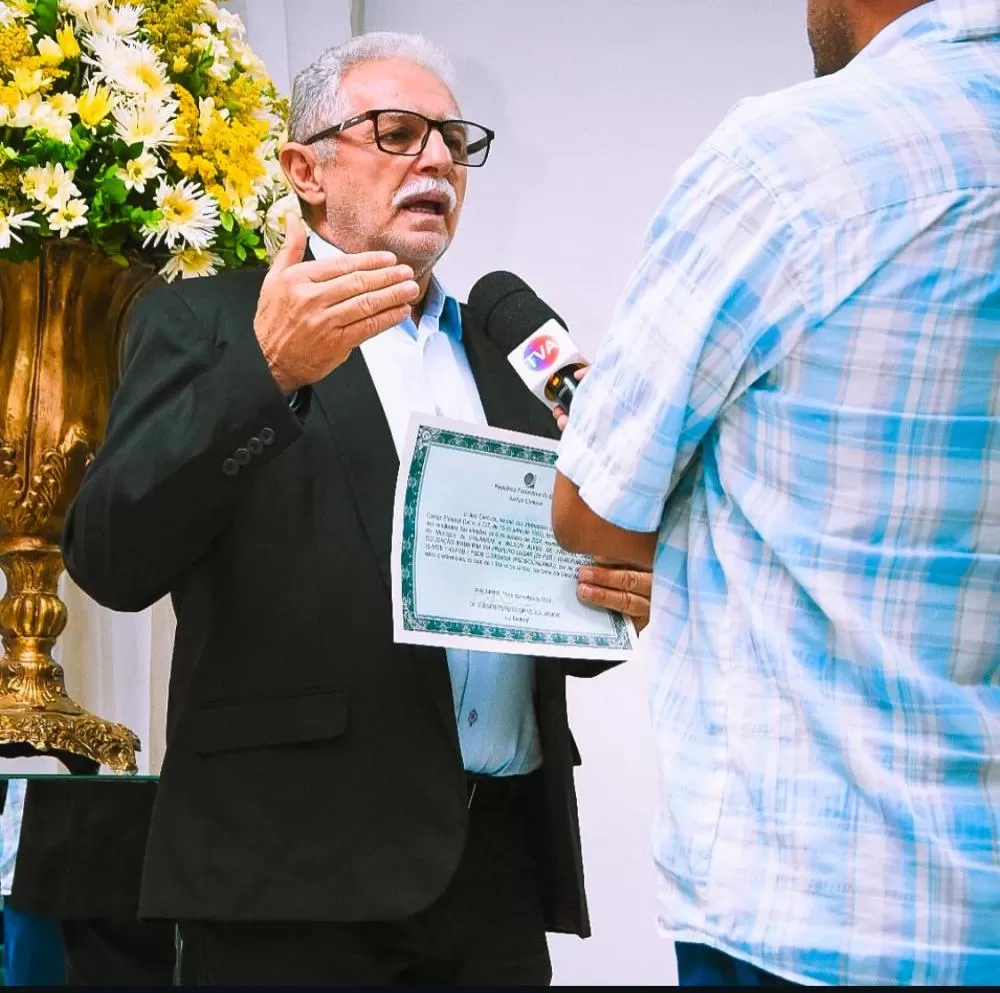 Prefeito Puíca é diplomado para administrar a prefeitura de Ipaumirim pela terceira vez