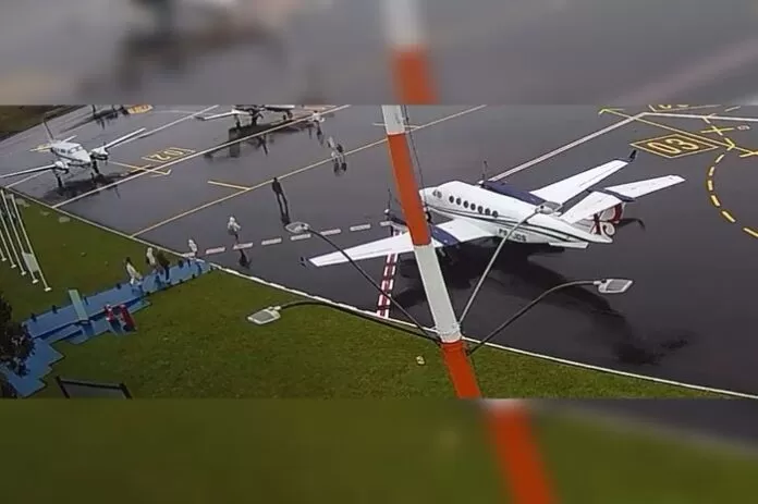 O avião havia decolado de Canela (RS) minutos antes de cair em Gramado (RS), e o destino era Jundiaí (SP).