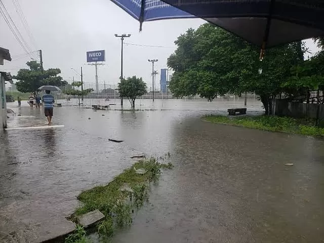Chuva em João Pessoa (Foto: Divulgação)