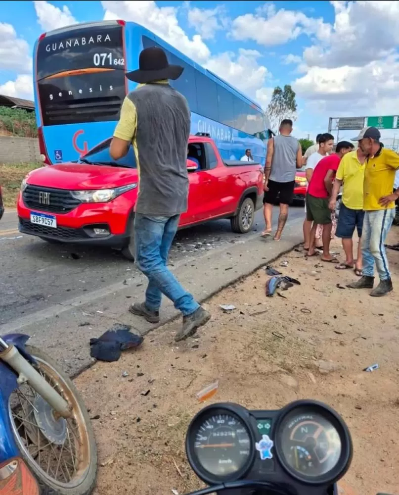 Acidente na cidade de Acopiara-CE (Foto: Instagram)