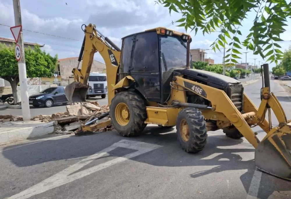 Bal Lins inicia obra da Avenida Centenária (Foto: Redes sociais)