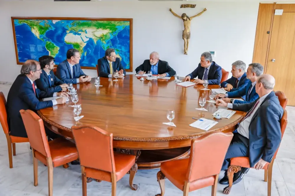 Reunião de Lula com ministros