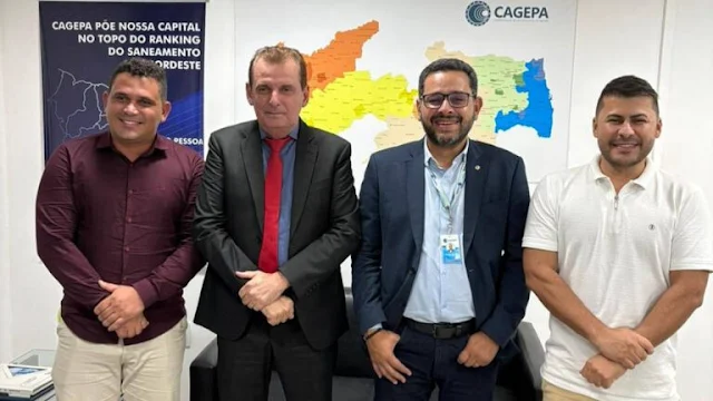 Deputado Chico Mendes leva demandas de Santo André à Cagepa (Foto: Divulgação)