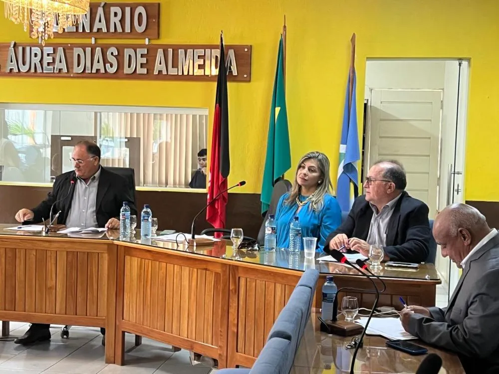Câmara Municipal de Bonito de Santa Fé (Foto: Tribuna10)