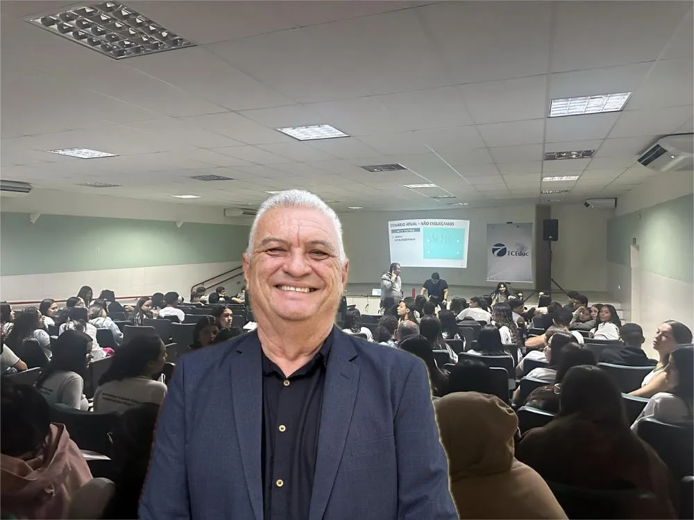 Presidente da Câmara do Barro Itamar de Adonis, durante treinamento (Foto: Tribuna10)