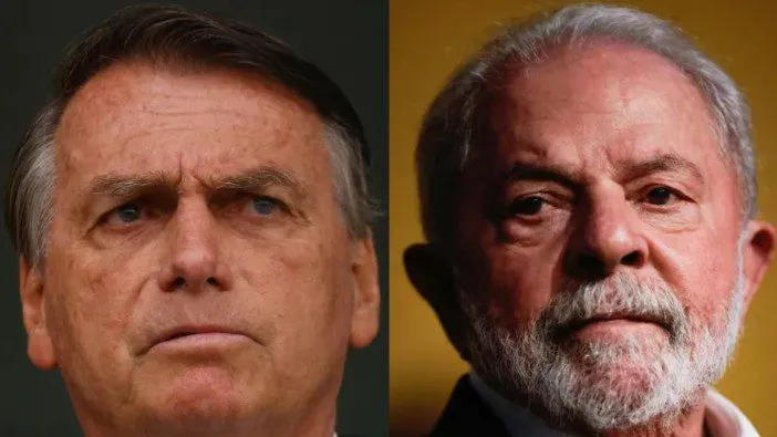O ex-presidente Jair Bolsonaro e o presidente Luiz Inácio Lula da Silva. (Foto: Reprodução)